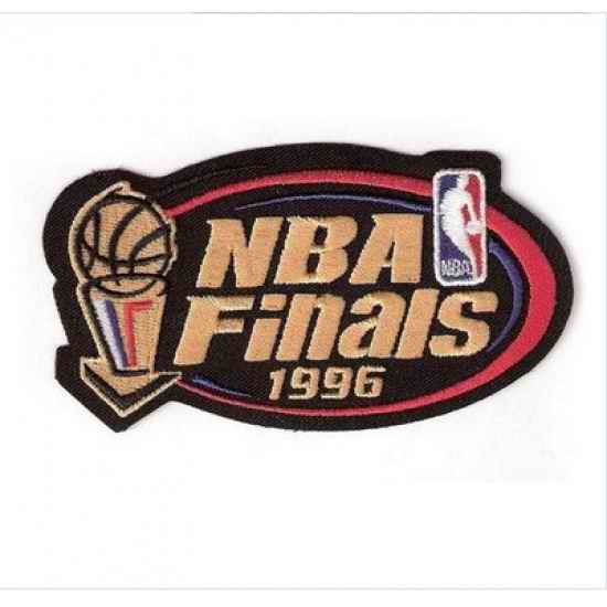 Stitched 1996 NBA Finals Jersey Patch Chicago Bulls Seattle Super Sonics